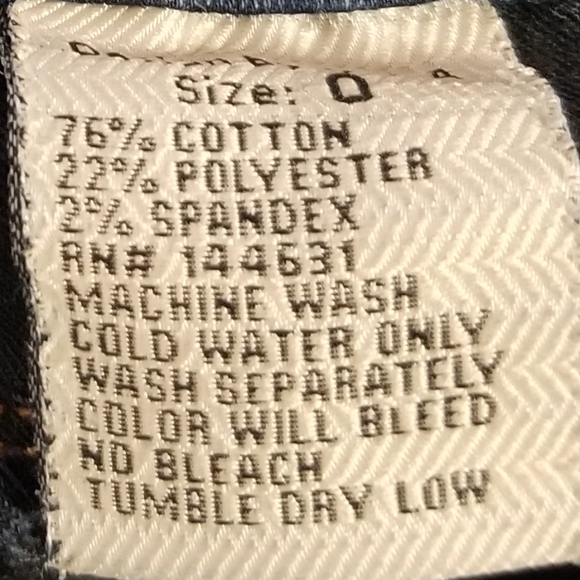 5/$25 Harley  Made With Love Jeans! - Picture 5 of 8